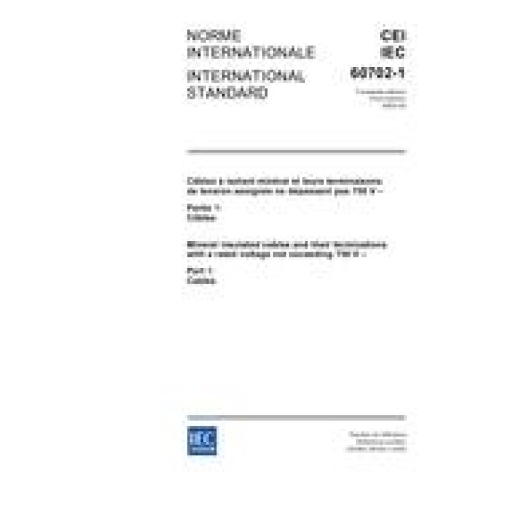 IEC 60702-1 Ed. 3.0 b PDF