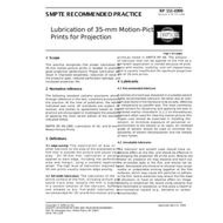 SMPTE RP 151 PDF