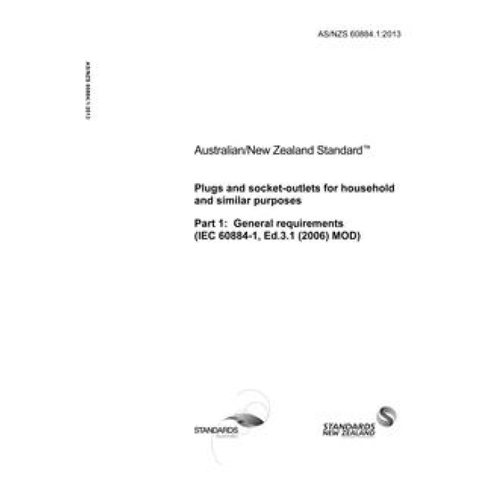 AS/NZS 60884.1 PDF