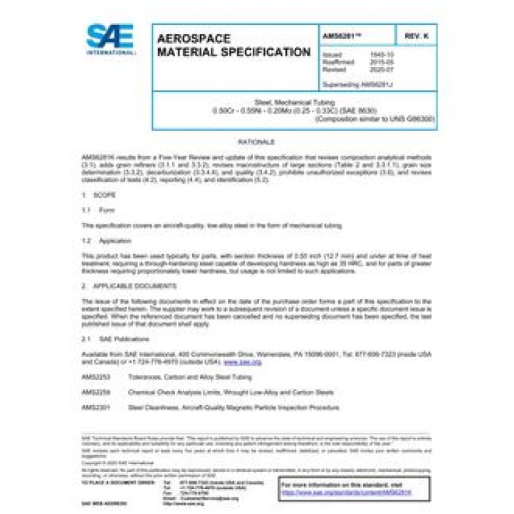 SAE AMS6281K PDF