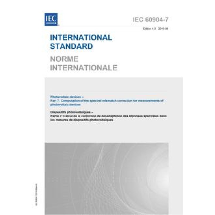 IEC 60904-7 Ed. 4.0 b PDF