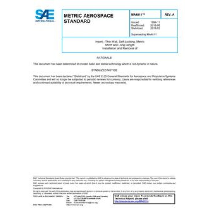 SAE MA4811A PDF