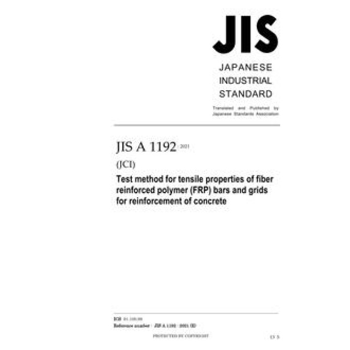 JIS A 1192 PDF