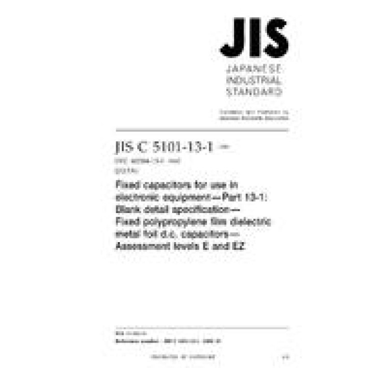 JIS C 5101-13-1 PDF