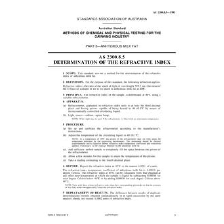 AS 2300.8.5 PDF