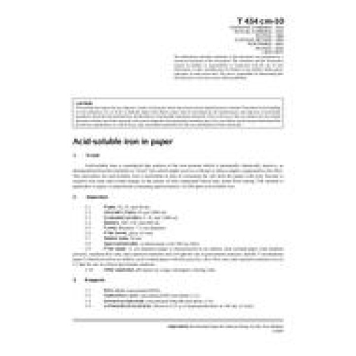 TAPPI T 434 PDF