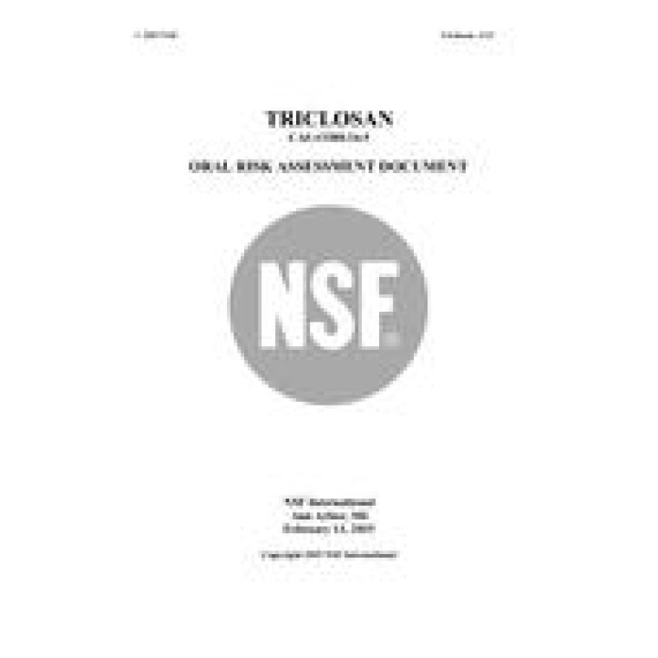 NSF TRICLOSAN CAS # 3380-34-5 PDF