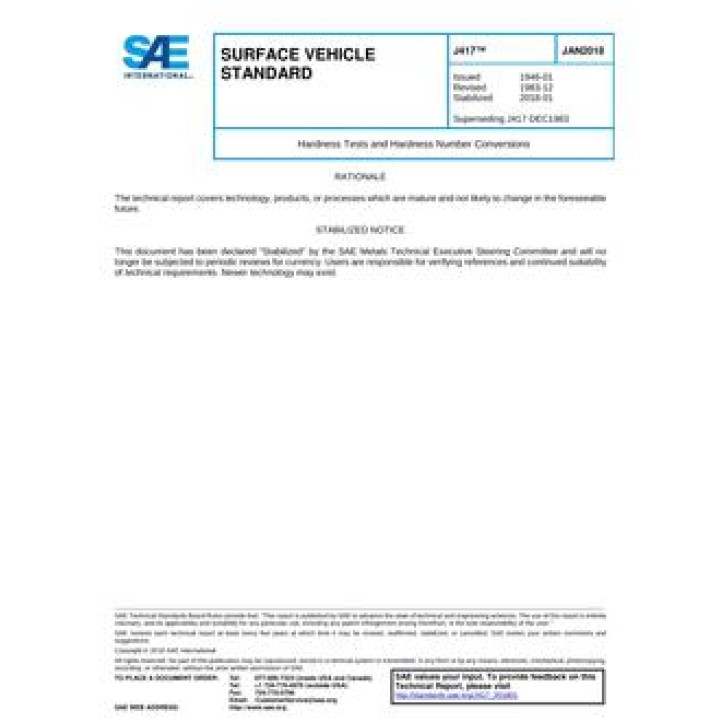 SAE J417 PDF