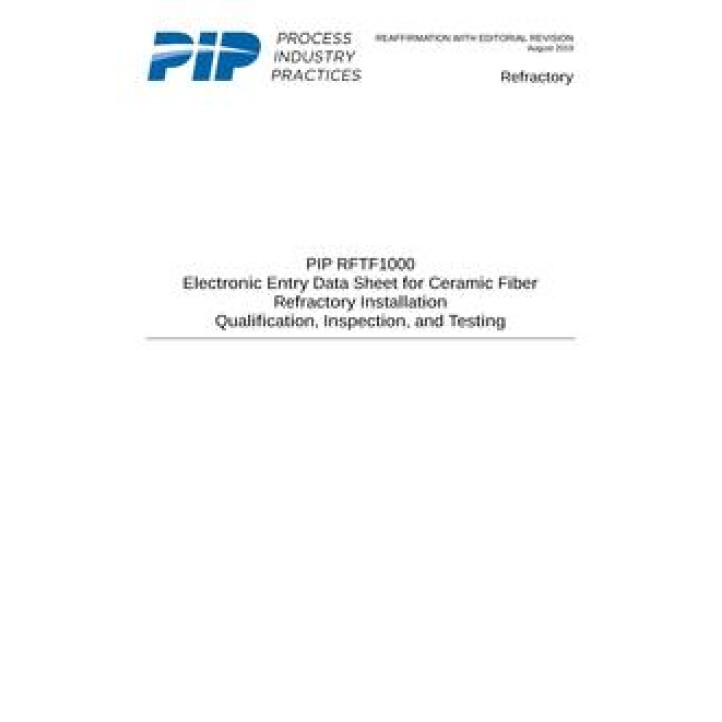 PIP RFTF1000-EEDS PDF