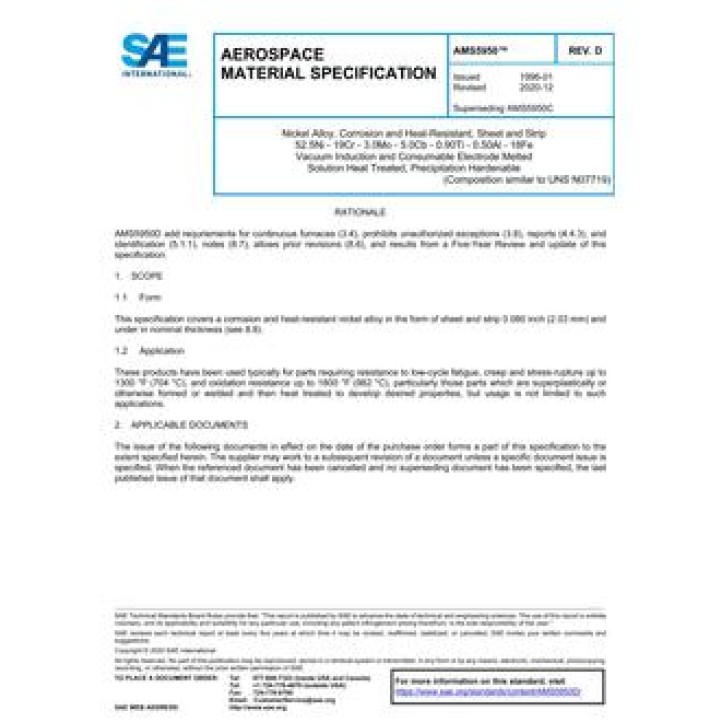 SAE AMS5950D PDF