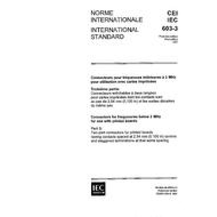 IEC 60603-3 Ed. 1.0 b PDF