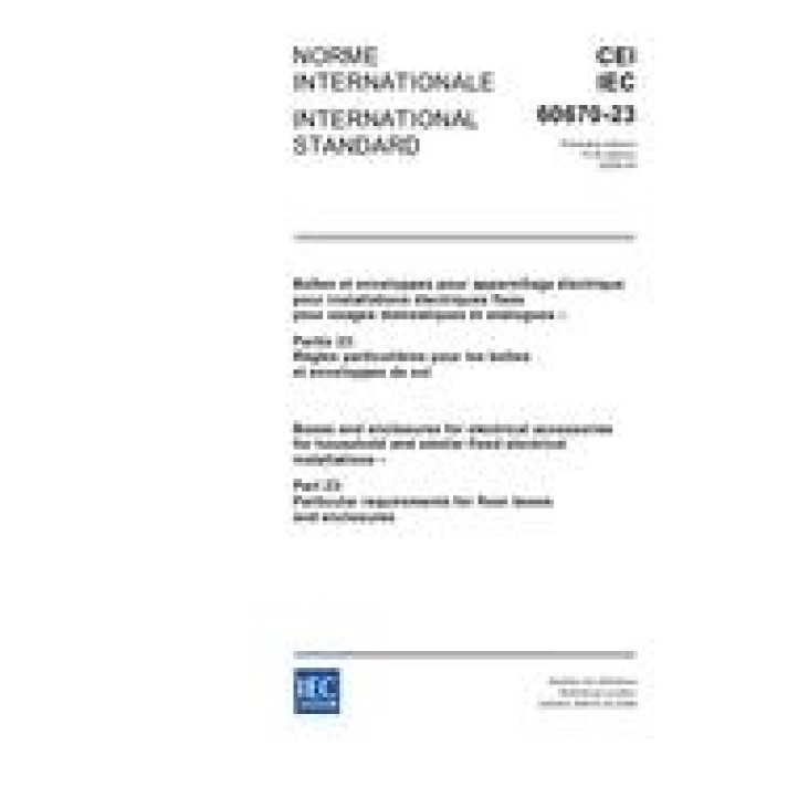 IEC 60670-23 Ed. 1.0 b PDF