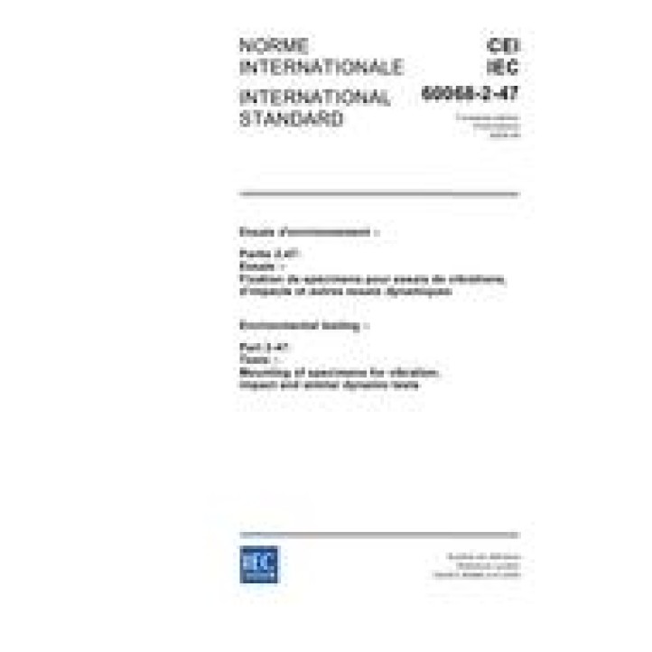 IEC 60068-2-47 Ed. 3.0 b PDF