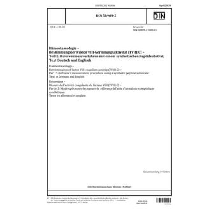 DIN 58909-2 PDF