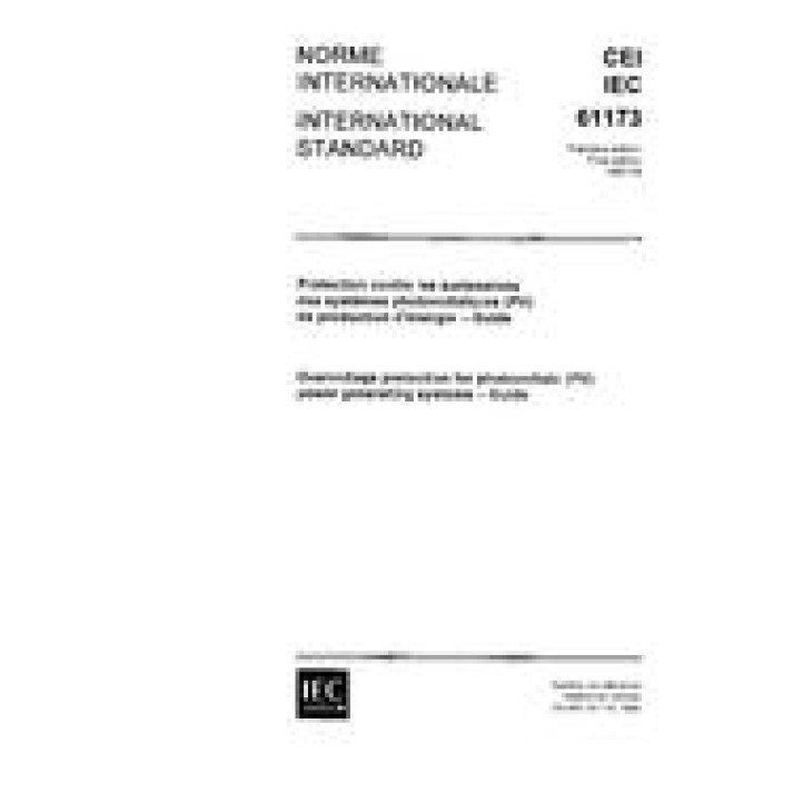 IEC 61173 Ed. 1.0 b PDF