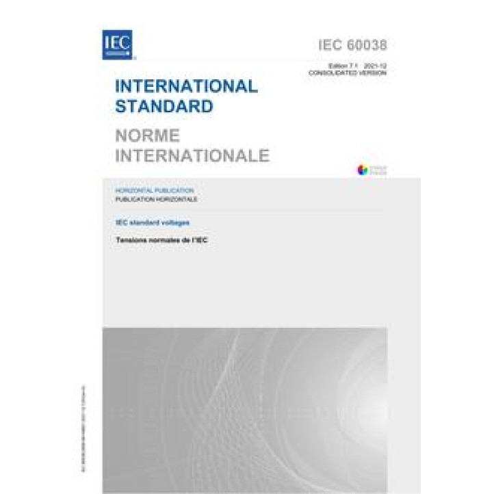 IEC 60038 Ed. 7.1 b PDF