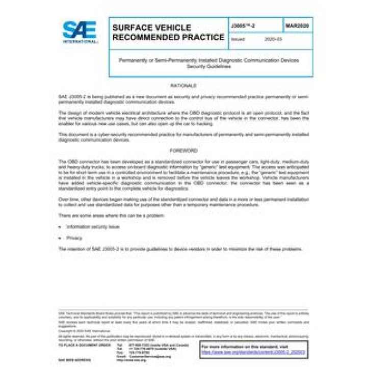 SAE J3005-2 PDF