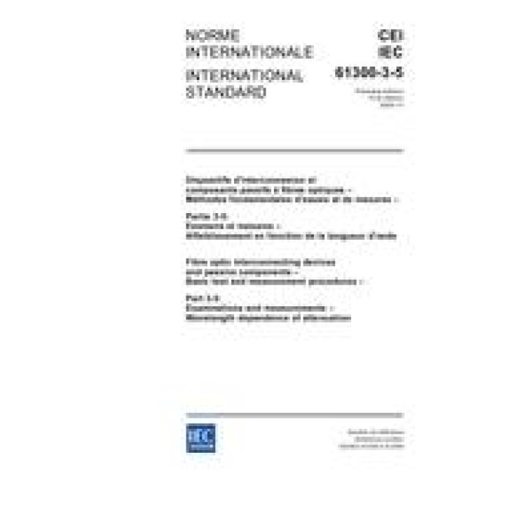 IEC 61300-3-5 Ed. 1.0 b PDF