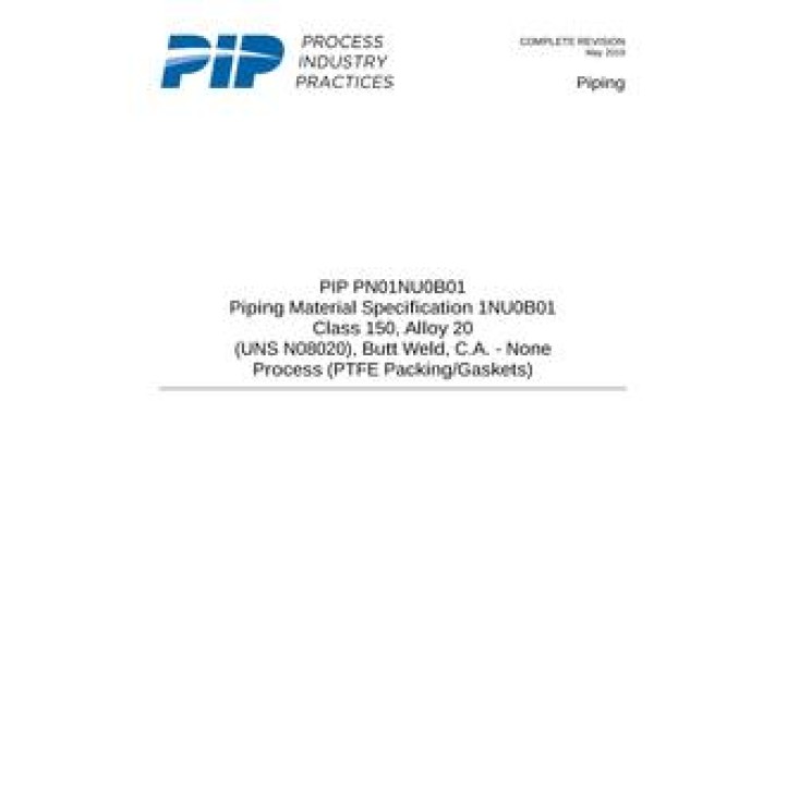 PIP PN01NU0B01 PDF