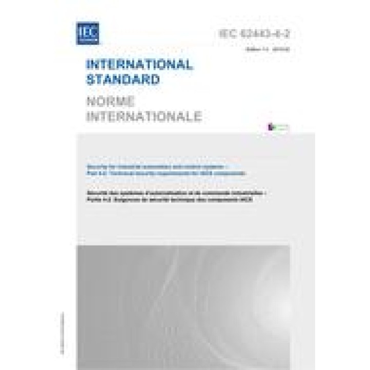 IEC 62443-4-2 Ed. 1.0 b PDF