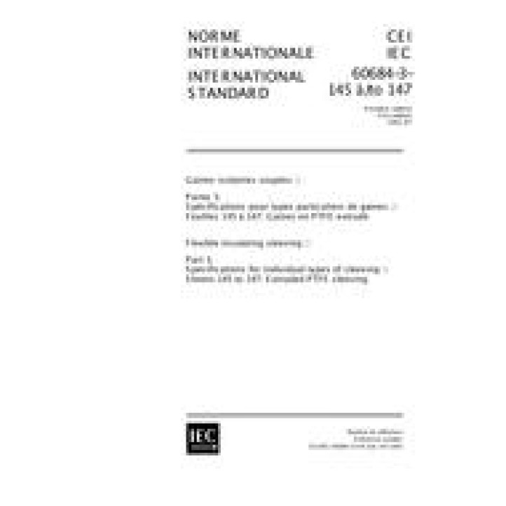 IEC 60684-3-145 Ed. 1.0 b PDF