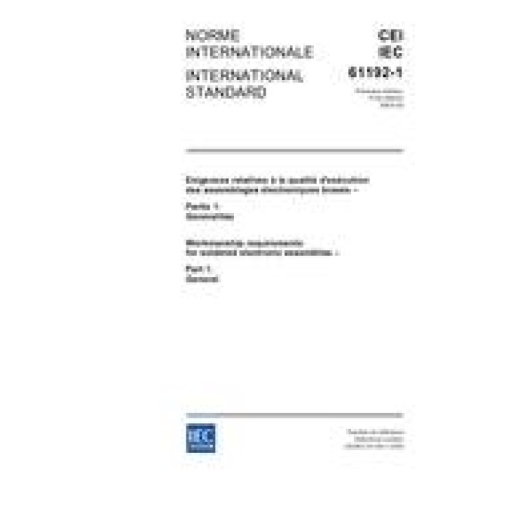 IEC 61192-1 Ed. 1.0 b PDF