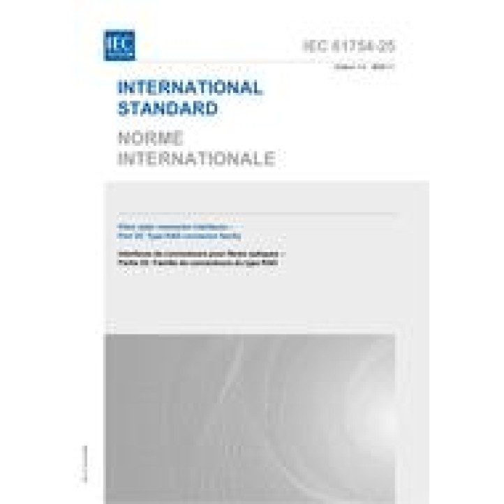 IEC 61754-25 Ed. 1.0 b PDF