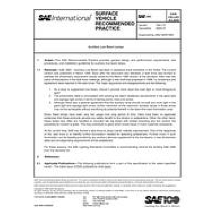 SAE J582 PDF