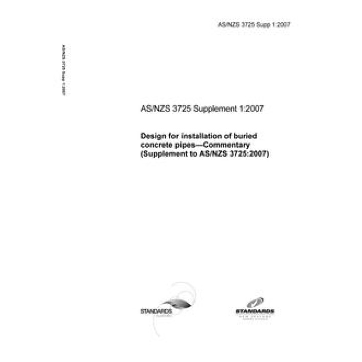 AS/NZS 3725 SUPP 1 PDF