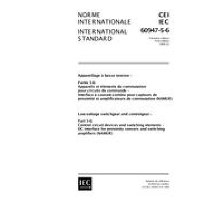 IEC 60947-5-6 Ed. 1.0 b PDF