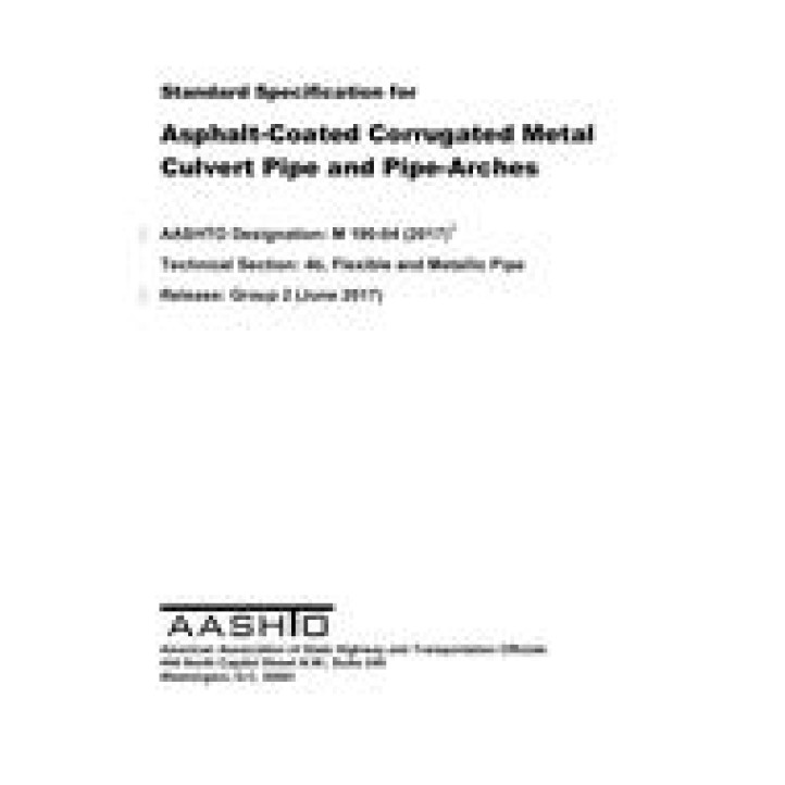 AASHTO M 190 PDF