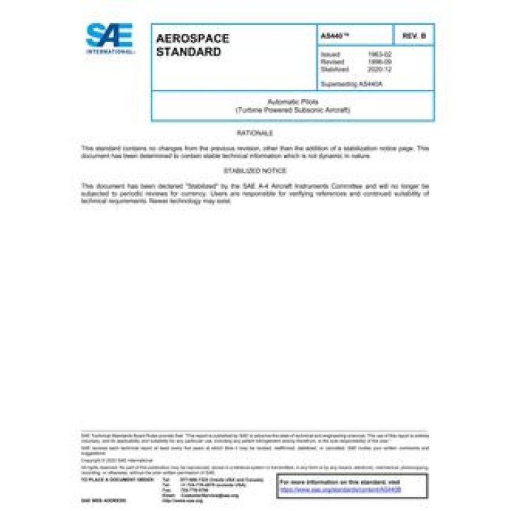 SAE AS440B PDF