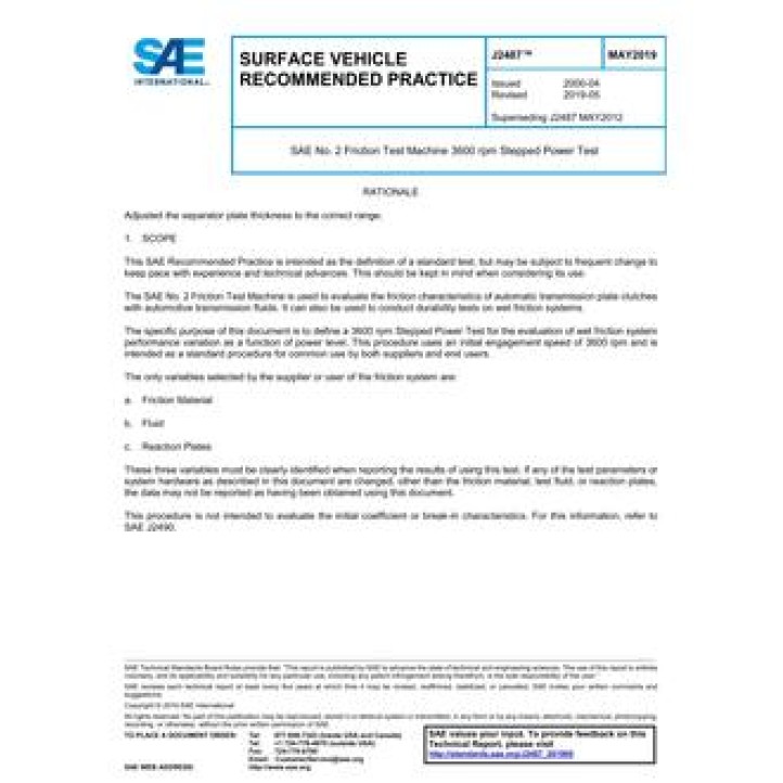 SAE J2487 PDF