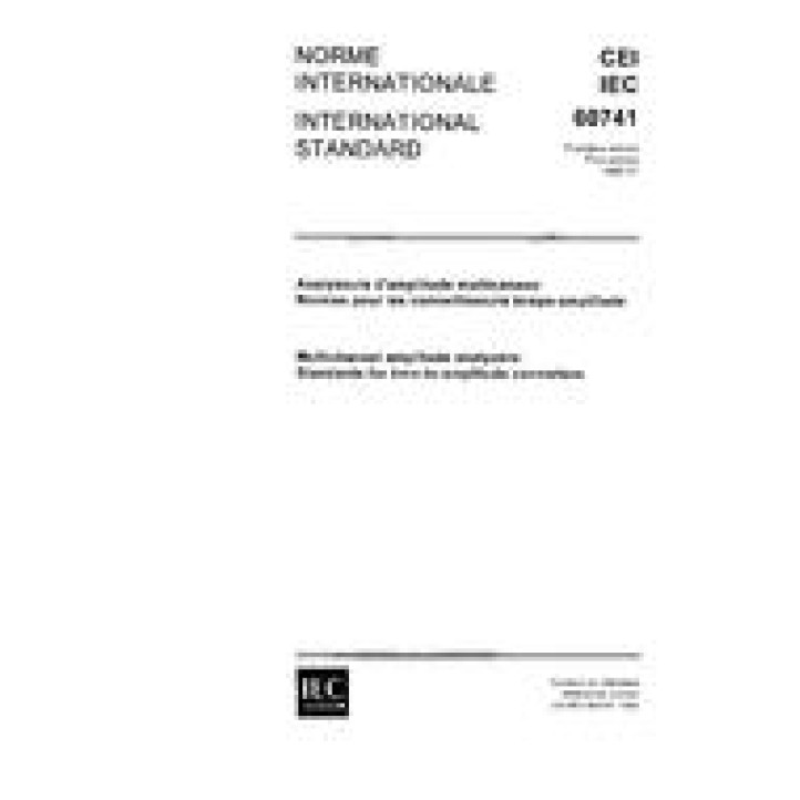 IEC 60741 Ed. 1.0 b PDF