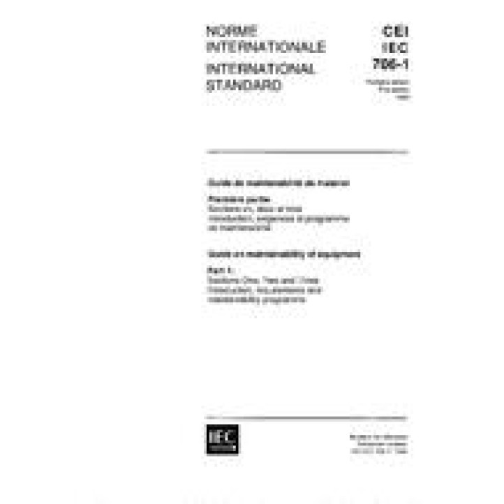 IEC 60706-1 Ed. 1.0 b PDF