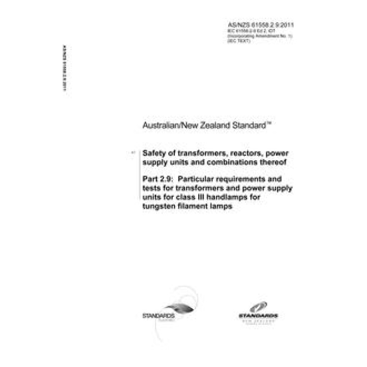 AS/NZS 61558.2.9 PDF