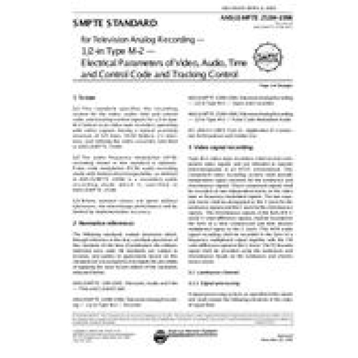 SMPTE 251M PDF