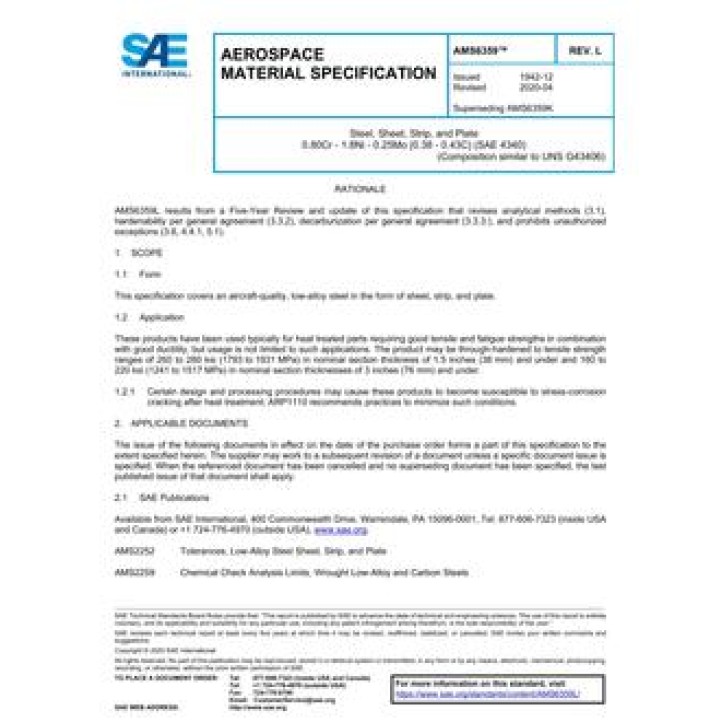 SAE AMS6359L PDF