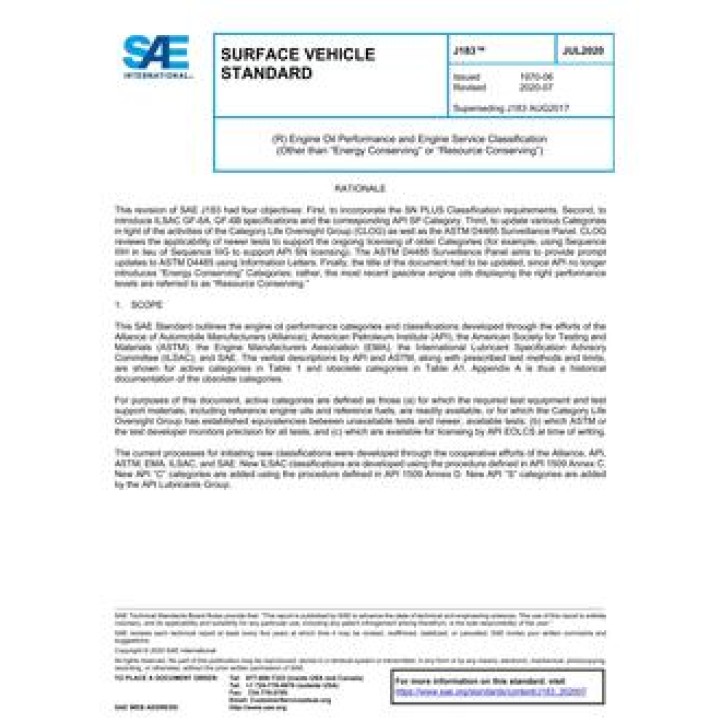 SAE J183 PDF