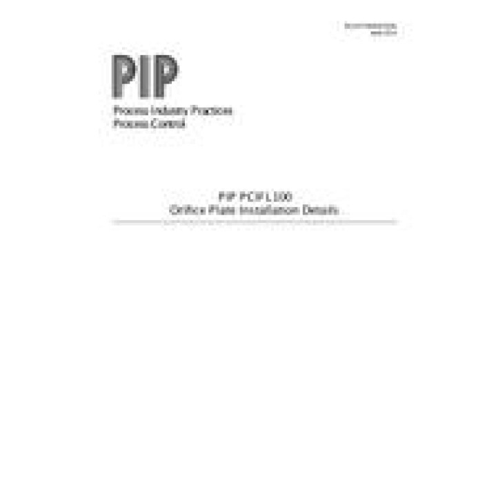 PIP PCIFL100 (R2014) PDF