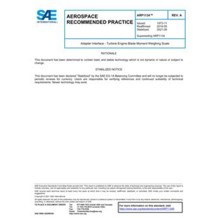 SAE ARP1134A PDF