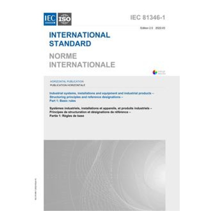 IEC 81346-1 Ed. 2.0 b PDF