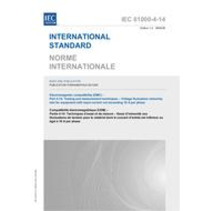 IEC 61000-4-14 Ed. 1.2 b PDF