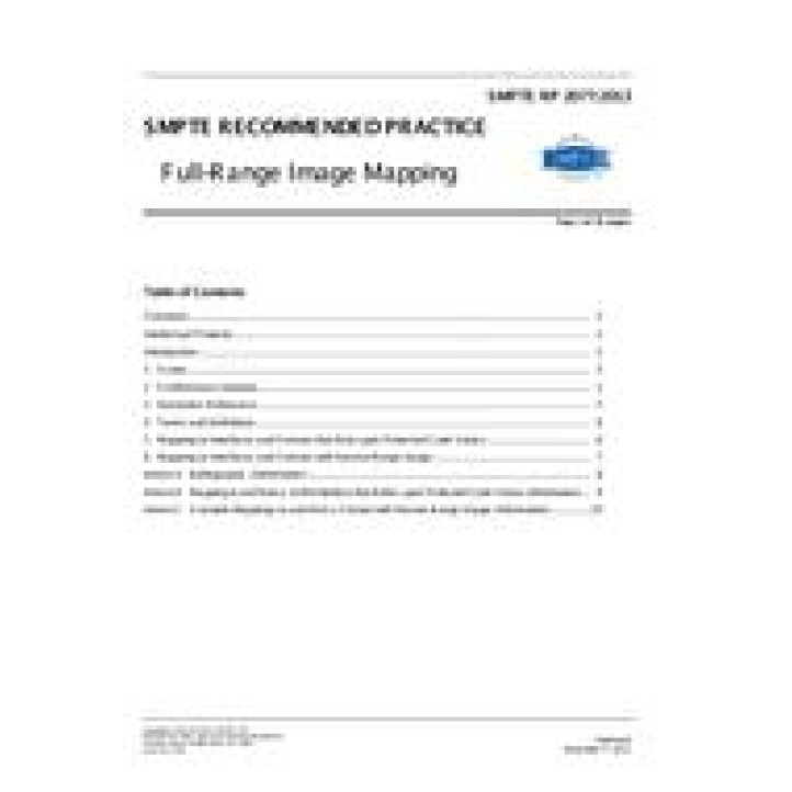 SMPTE RP 2077 PDF