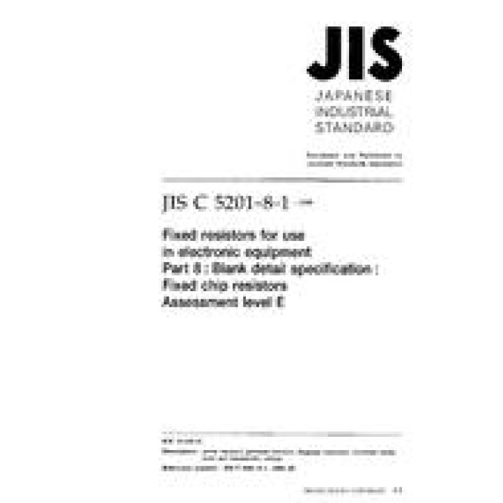 JIS C 5201-8-1 PDF