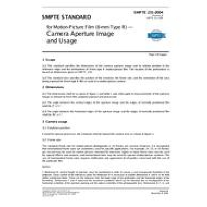 SMPTE 231 PDF