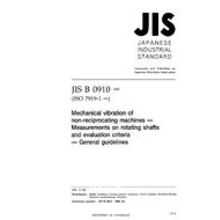 JIS B 0910 PDF