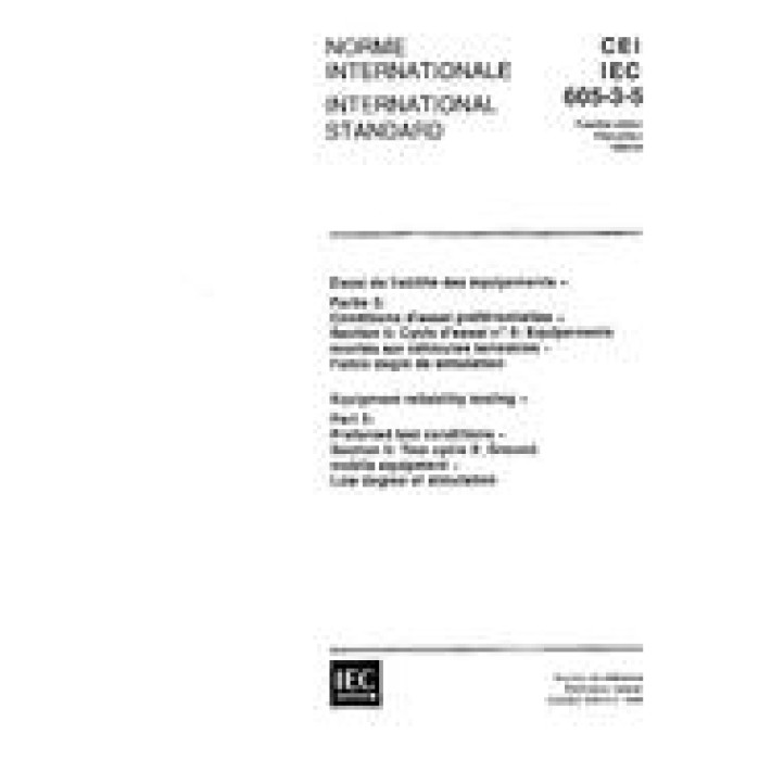 IEC 60605-3-5 Ed. 1.0 b PDF