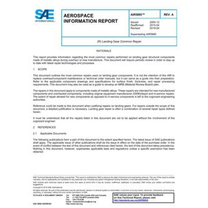 SAE AIR5885A PDF