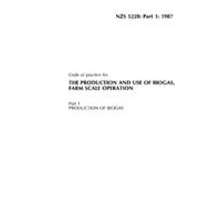 NZS 5228.1 PDF